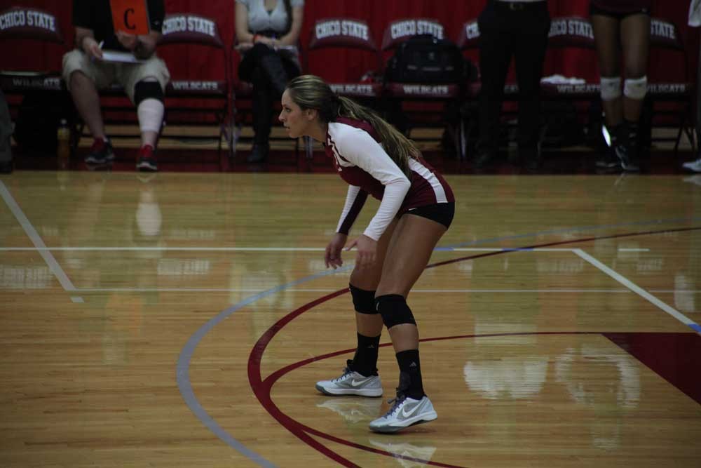 Olivia Mediano of the Chico State Wildcats. 