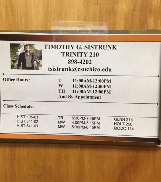 Professor Office Hours Template 5 Day School Schedule Printable