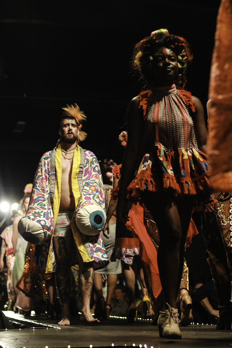 chikoko fashion show shocks the senses