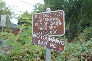 Photograph by Dan Reidel A grant from the Environmental Protection Agency will allow Chico to identify areas, including Little Chico Creek, that could be contaminated with petroleum or other pollutants.