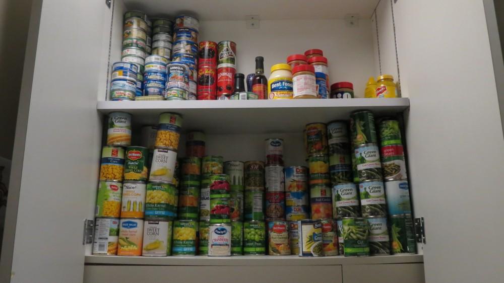 The Hungry Wildcat pantry is stocked with food for those in need.Photo credit: Thomas Martinez