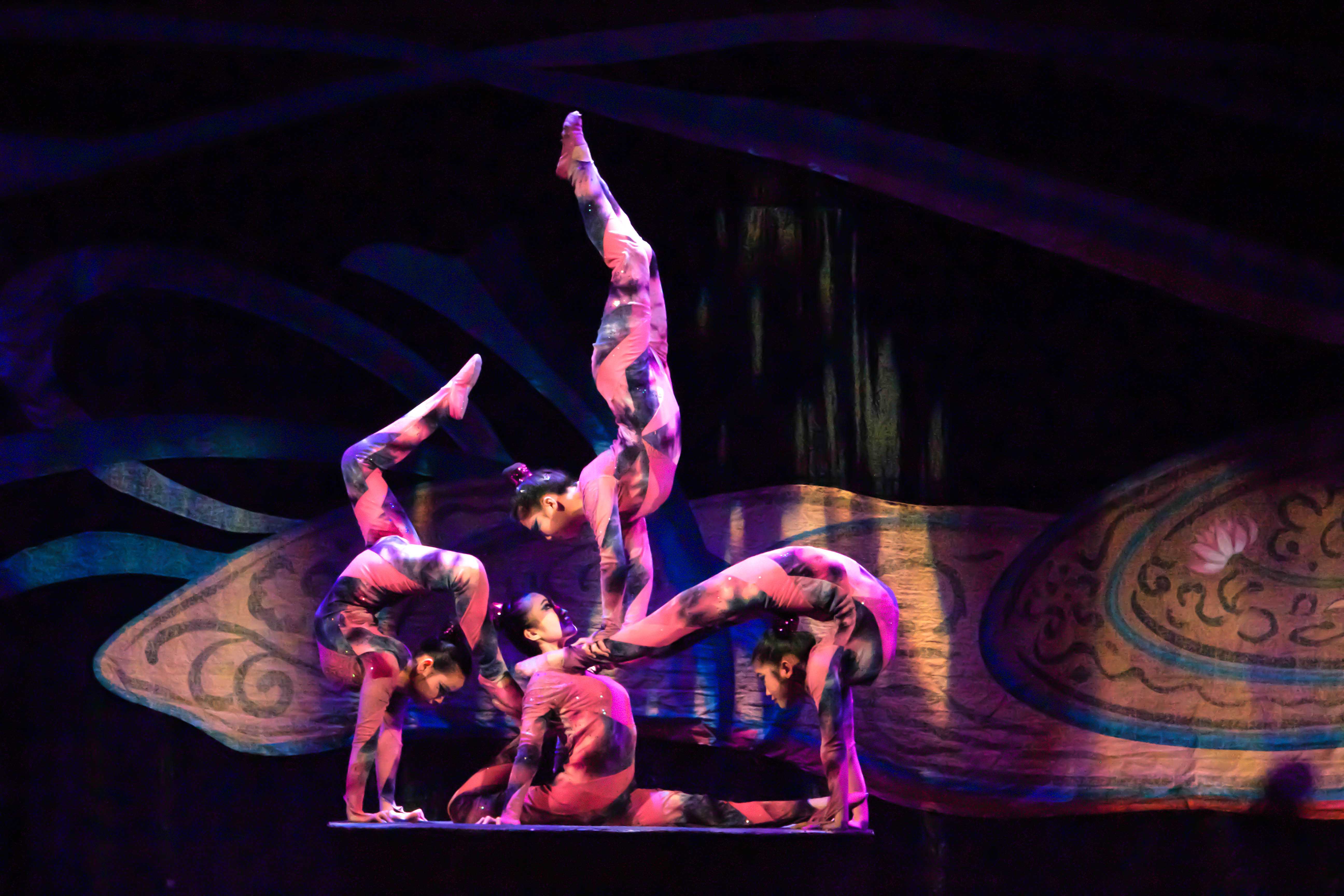 The Golden Dragon Acrobats show their strength and balance flawlessly throughout the entire performance.Photo credit: Chelsea Jeffers