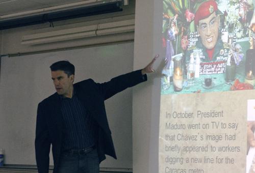 Lecture explores Venezuelas future