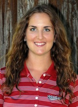 Senior golfer Sarah McComish (courtesy Chico Wildcats)