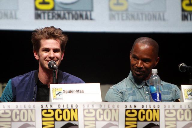 Photo Credit to Gage Skidmore via FLICKR

Andrew Garfield and Jamie Foxx star in the new Spider-Man film, The Amazing Spider-Man 2.