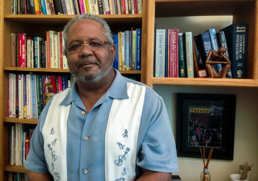 Aldrich Patterson, commonly referred to as Dr. P., is retiring from Chico State after 31 years as a counselor for the Counseling and Wellness Center. Photo credit: Ernesto Rivera