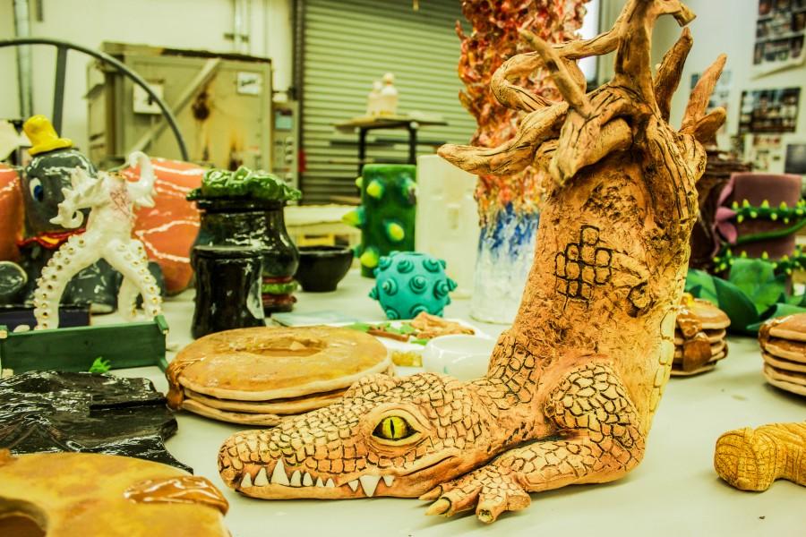 Imagination is brought to life by students in the Chico State ceramics lab. Photo credit: Chelsea Jeffers