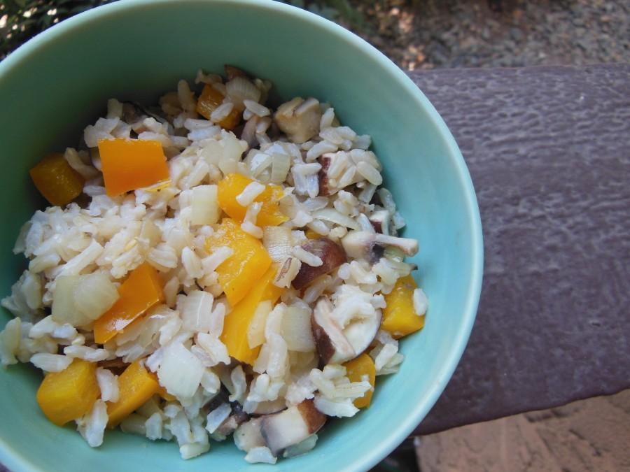 Vegetable rice pilaf Photo credit: Christina Saschin
