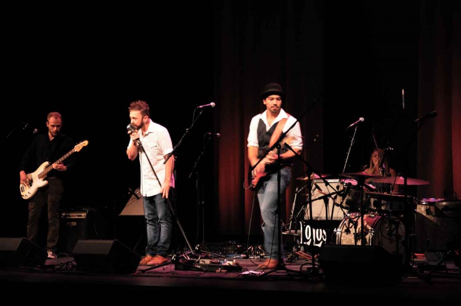 The LoLos, who performed at the Wildcat Welcome Concert earlier this semester, will be one of more than 11 local acts performing at A.S. Productions Led Zeppelin IV concert Saturday, Sept. 13. Photo credit: Annie Paige
