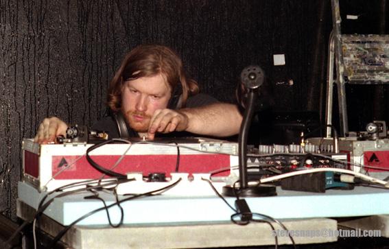 Photo of Aphex Twin, or Richard James, courtesy of Stephen Robinson via Flickr.