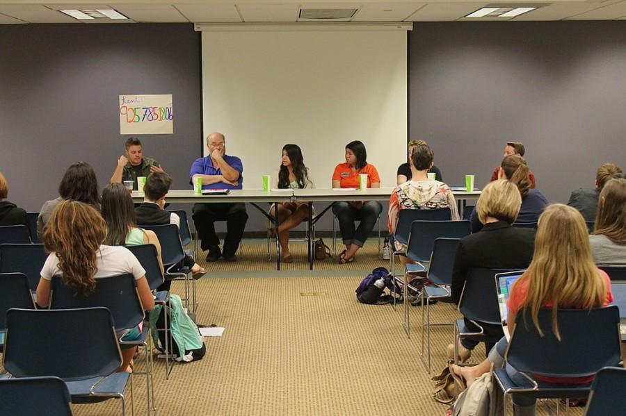 "Unity or Disunity: A Queery" in BMU 210 on Monday, October 6th kicked off Queer Week 2014 at Chico State.