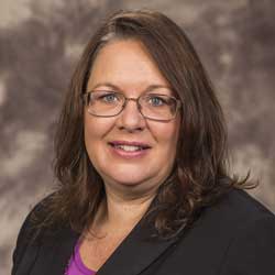 Karen Jones, department chair for plant, soil and agricultural systems at Southern Illinois University, is one of three candidates for the dean of agriculture. Photo courtesy of Karen Jones.