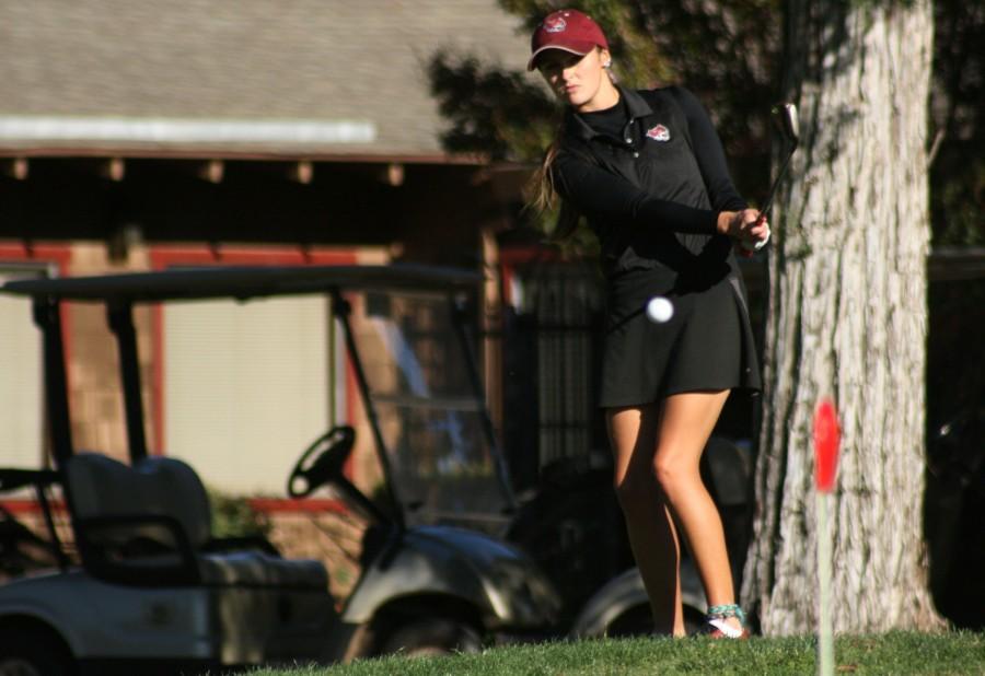 Dani OKeefe shot a career best and broke the school record with lowest ever three-round score during the fall schedule. Photo credit: John Domogma