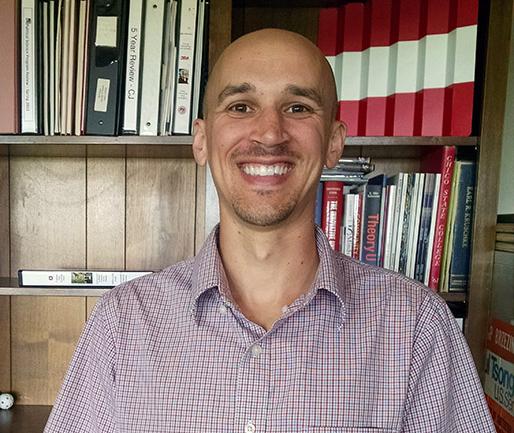 Ryan Patten, chair of the political science department, co-authored a report studying the connection between increased jail violence and the release of non-violent offenders from jails. Photo courtesy of Chico State.