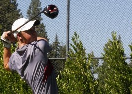 Alistair Docherty, a Chico State mens golfer, is an active member of the SAAC program. Photo courtesy TL Brown.