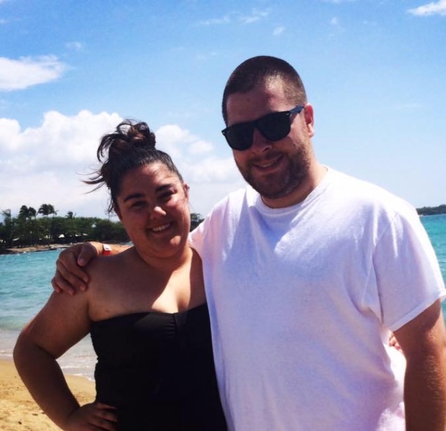 Nicole DiLorenzo and Mike OHehir vacation together after finding each other on the mobile application, Tinder. Photo courtesy of Nicole DiLorenzo.
