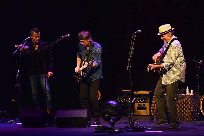 John Hiatt and his bandmates rock the stage on Friday, Sept. 11. Photo credit: Sara-Elizabeth Whitchurch
