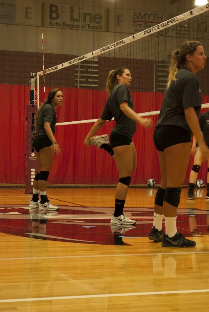 The Chico State Womens volleyball team won their first two games of the season against Dominican University of California and Holy Names University. Photo credit: Sam Barker