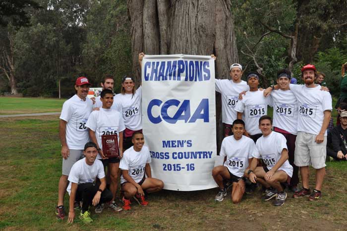 The Chico State mens cross country team took first place for the Wildcats for the 14th year in a row. Photo courtesy of Chico Wildcats.