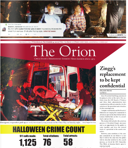 The Orion Vol. 75, Issue 11