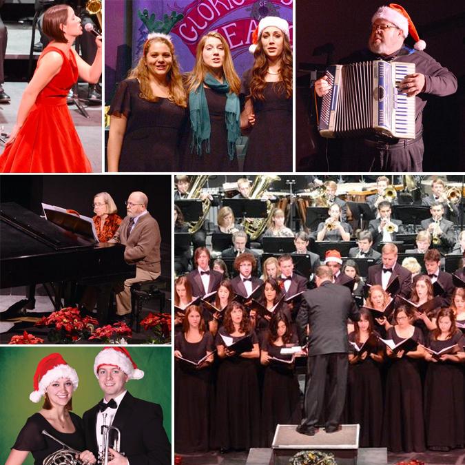 The Glorious Sounds of the Season was glorious this year at Harlan Adams Theatre. Photo credit: School of the Arts.
