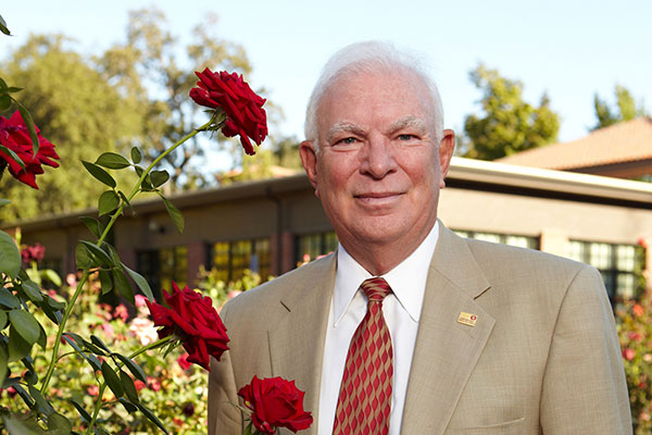 President Zingg is set to retire at the end of the spring semester. Photo courtesy of Chico State