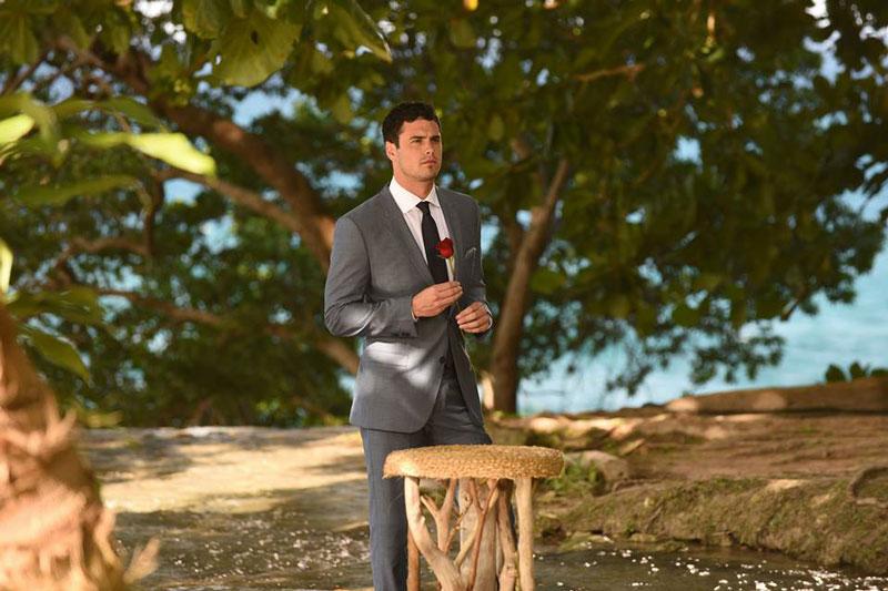 Ben awaits his future fiance. Photo from The Bachelor Facebook page.