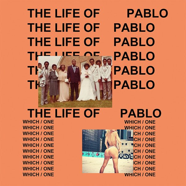 The album cover of The Life of Pablo. Photo from Kanye Wests official Twitter.