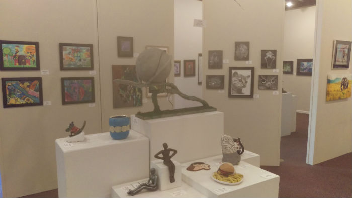 The Creative Fusion Art Gallery has been displaying student art for 12 years. Photo credit: Roberto Fonseca