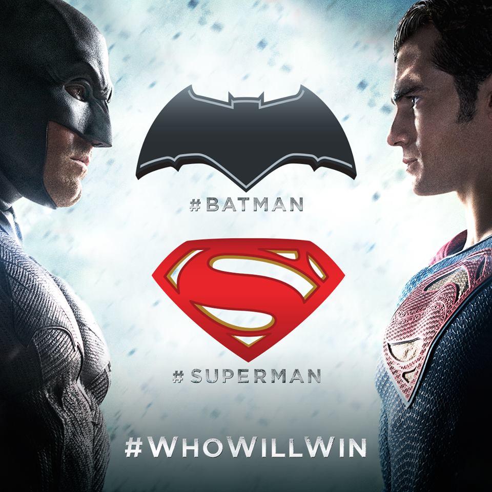 "Batman v Superman: Dawn of Justice" promotional photo. Photo from official Facebook page.