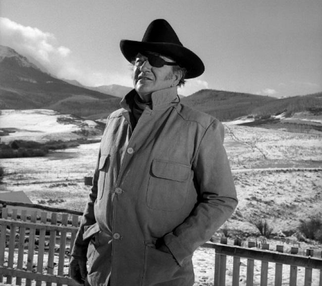 John Wayne as Rooster in the movie True Grit. Photo from official movie Facebook page.
