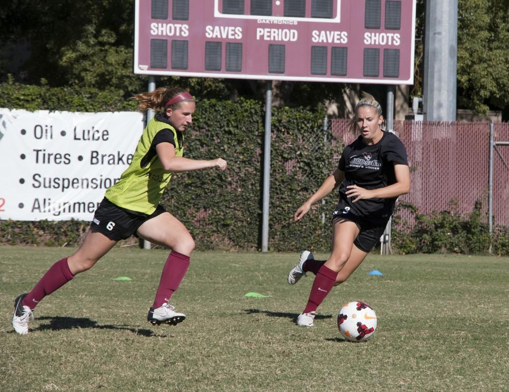 Chico State maintains control of the ball through out their game. Photo credit The Orion.