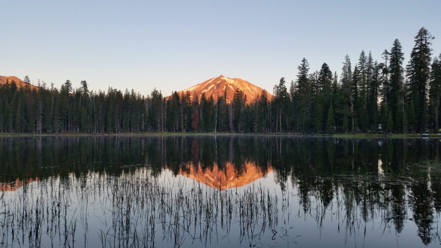 Summit Lake at sunrise Photo credit: Carson Predovich