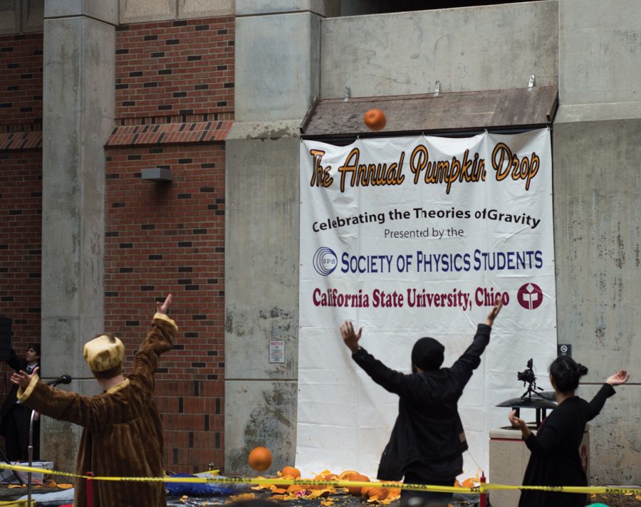 The Annual Pumpkin Drop is on its way! Photo credit: Sean Martens