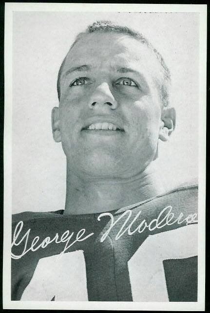 George Maderos Playing for the San Francisco 49ers. Photo courtesy of the official SF 49ers Facebook page.