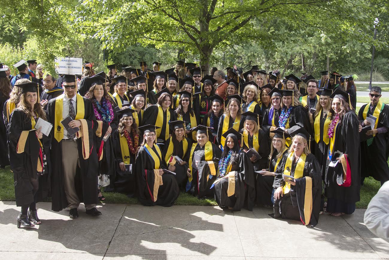 Department of Social Work graduate students Photo credit: School of Social Work