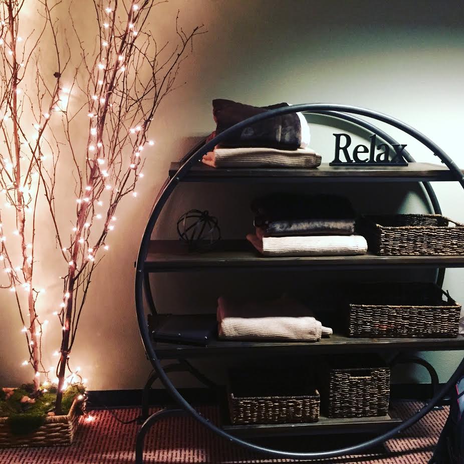 Zen Den amenities include blankets to nap in and activities to de-stress with. Photo credit: Crystal Jinkens
