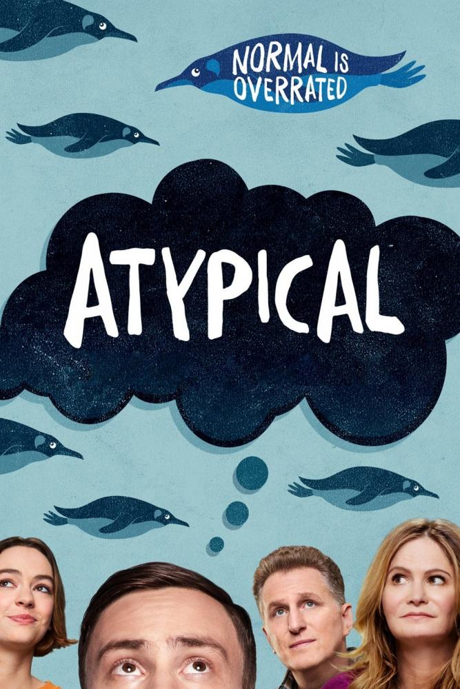 Promotional poster for 'Atypical,' which is about a boy named Sam who's on the autism spectrum.