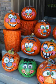Painted pumpkins photo for 