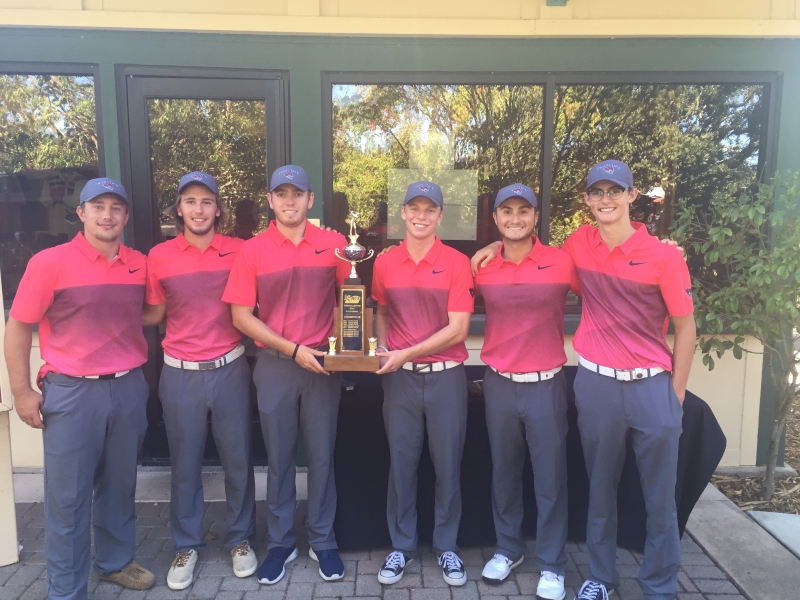 Chico State men's golf team. Courtesy of Nick Green.