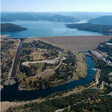 Oroville to sue the states water department after damages to the Oroville dam and spillway due to flooding in February. Image courtesy of Department of Water Resources.