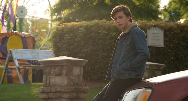Nick Robinson plays Simon Spier, a closeted teen who searches for the mysterious classmate under the alias Blue.

20th Century Fox Website Photo