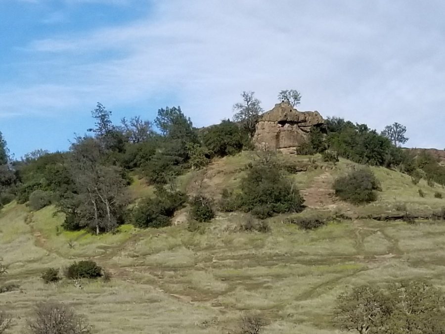 Monkey Face in Upper Bidwell Park is an unusual rock formation that has a trail leading to the top that many people hike. Photo credit: Ruby Larson