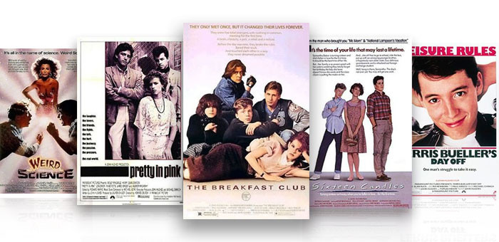 John Hughes' high school films are still known for their soundtracks today. Image courtesy of Hollywood Journal.
