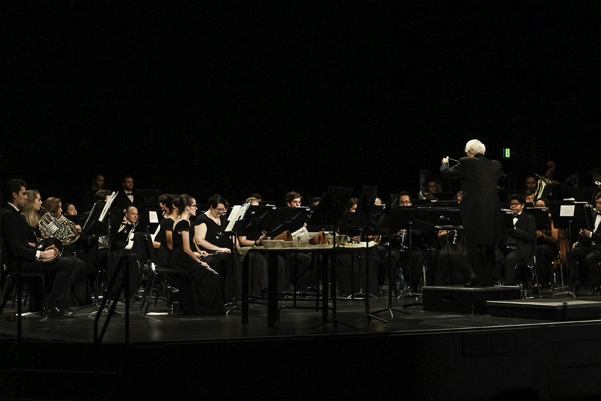 Students preform in the Laxson Auditorium on Saturday. Photo credit: Tara Killoran
