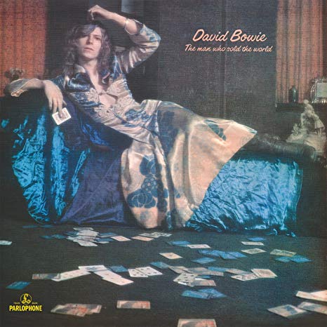In The Man Who Sold the World, David Bowie took the listener on a journey through darkness and uncertainty using rock and roll. Image from Parlophone.