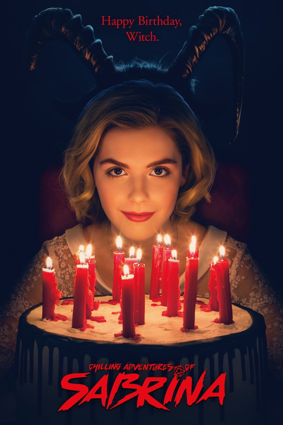The poster of the new, darker version of "Sabrina the Teenage Witch." Image from Netflix.