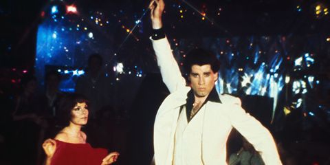 The film Saturday Night Fever featured a muti-platinum soundtrack that contains many of the disco tracks on this playlist. Image from IMDB.