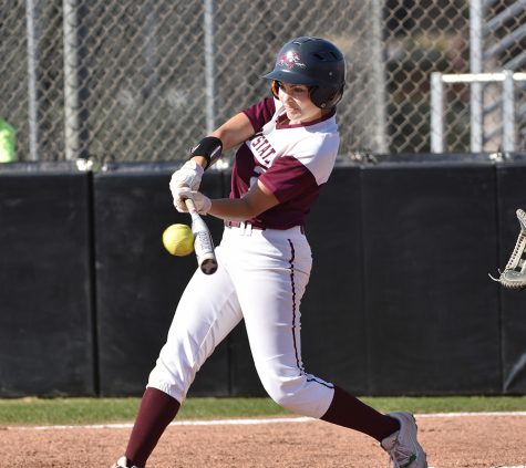 Ari Marsh went 4-2 with an RBI in Tuesdays game against Humboldt State Photo credit: Janna Weiss