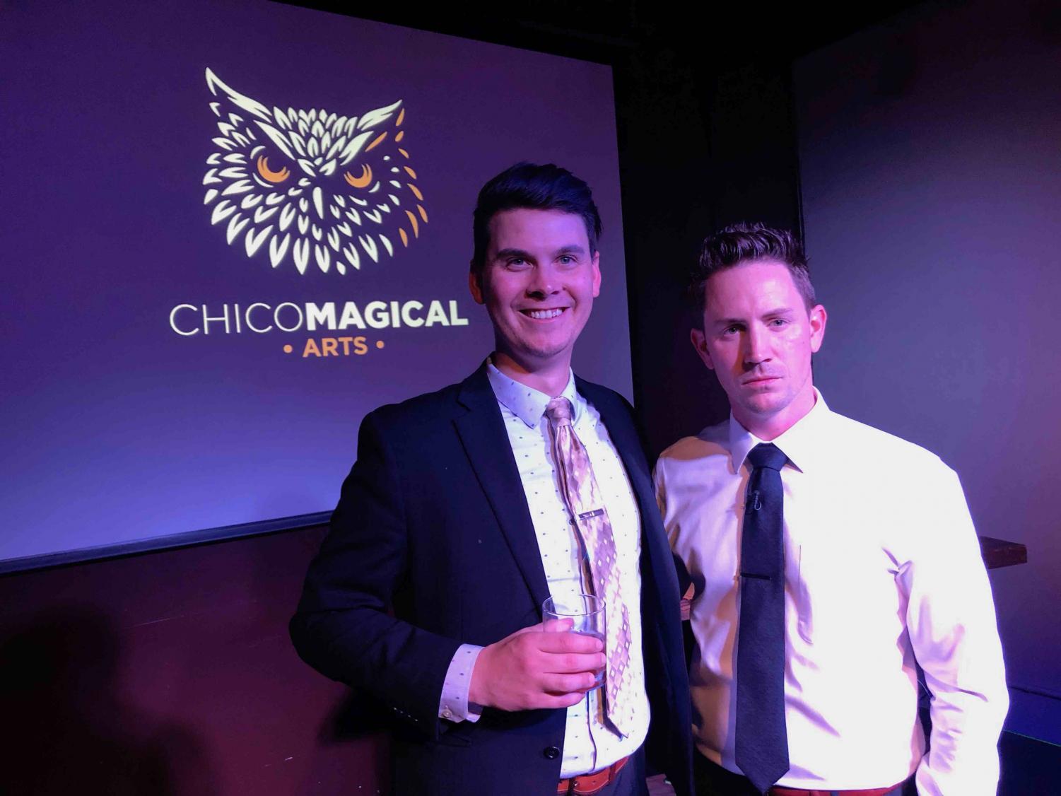 Dean Waters and Stephen Chollet are experts in their own unique magical arts. Photo credit: Rayanne Painter